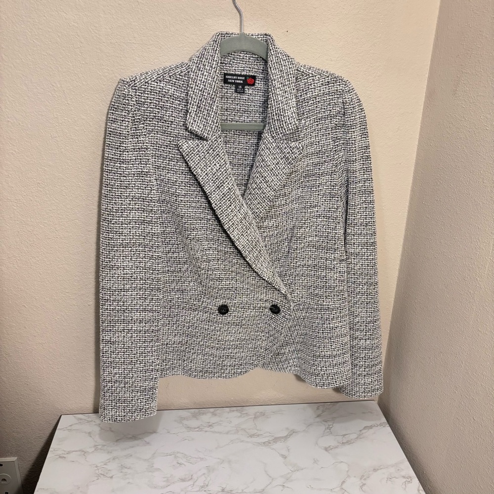Shelby Rose New York Chic Tweed Blazer